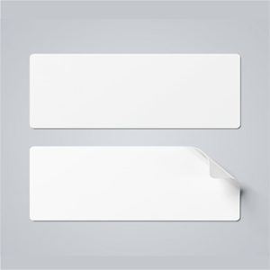 Rectangle labels, rectangle stickers, blank labels, inkjet labels